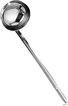 UTHCLO Stainless Steel Cooking Spoon Kitchen Ounce Spoon Sturdy Ounce Measuring Spoon Long Handle Hook