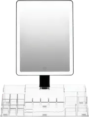 Homedics Radiance LED Beauty Mirror with Organiser