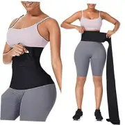 Snatch Me Up Wrap Bandage | Adjust your Snatch Waist Trimmer Tummy Sweat Wraps