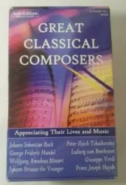 Great Classical Composers: Appreciating Their Lives and Music (8 Cassettes) NEW