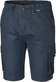 [Rossini Trading] A0080401M Bermuda Rip Stop Worky, Blue, M