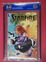 STARFIRE #6 LOONEY TUNES Pepe Le Pew VARIANT COVER *EGS GRADED* DC COMICS 2016