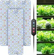 SDOVUERC - Full Spectrum Grow Lights, 40W Modular Plant Grow Lights for Indoor Plants, Daisy Chain & Parallel Connection, Solar Spectrum, 576 LEDs for Starter