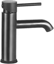 Cefito Bathroom Basin Mixer Tap Round Brass Faucet Vanity Laundry Sink Black