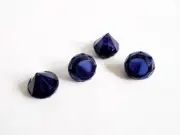 NEW LOT 8 Piece Empty BLUE DIAMOND Shaped DIY Lip Balm Pots/Containers 5g/5ml