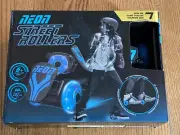 Neon Street Rollers - Clip on skates for kids Blue Light Up New Open Box!