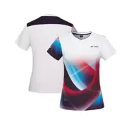 YONEX 24F/W Women's Badminton T-Shirts Sportswear Top Dark Red NWT 243TS020F