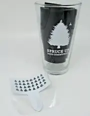 Long Trail Ale Spruce Up Your Community Pint Glass w/ Spruce Tree Seeds Beer