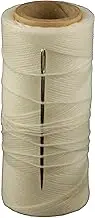 T.W Evans Cordage 11417 2-Ounce Wax Sail Kit with Needle, White