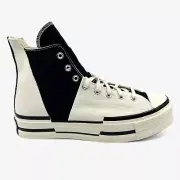Converse Chuck 70 Plus Hi Egret Black Mens Athletic Sneaker