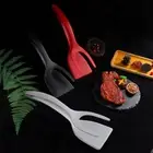 1/2Pcs Food Clip Non-stick 2 In 1 Fried Egg Double Spatula Kitchen Accessories