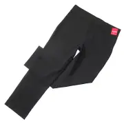 NWT SPANX 20254R The Perfect Pant in Classic Black Slim Straight Ponte Knit L