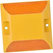 KiBcsLic Road Reflector Reflective Driveway Marker Commercial High-reflectivity Pavement Marker for Pedestrian Crossings Highways