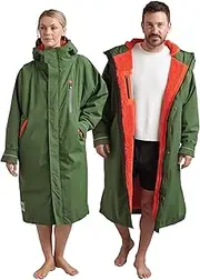 [Red Original] Premium EVO PRO Unisex Waterproof Dry Changing Robe, Extra Warm Lightweight Luxury 100% Recycled Material, B Corp Certified, Creating Quality Since 2008