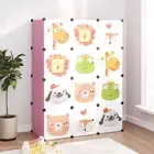 Cube Storage Cabinet for Kids with 12 Cubes Pink PP vidaXL