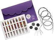 KnitPro Interchangeable Circular Needle Tips Deluxe Set - Symfonie (3.50-8.00mm)