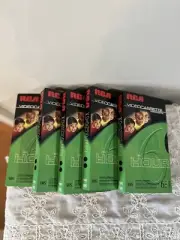 RCA Videocassette 6 Hours 5 NEW T120 VCR Cassette Tapes