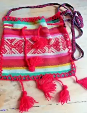 Chuspa of the Andean community of the Peruvian shaman