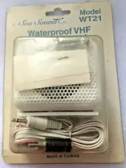 NEW SEA SOUND WT21 WATERPROOF SURFACE-MOUNT COMPACT VHF EXTENSION SPEAKER 4WATTS