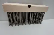 (Box of 12) Magnolia Brush Flat Wire Floor Brush, 12 Inches Hardwood Block