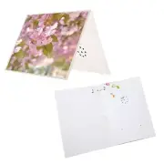 DIY Greeting Card Writeable Sound Greeting Card Paintable Voice Card