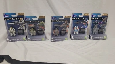 Mega Construx Halo Heroes Series 16 Full Set Of 5 New In Hand
