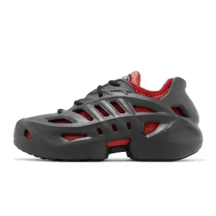 【adidas 愛迪達】休閒鞋 adiFom Climacool 男鞋 黑 紅 鏤空 洞洞鞋 襪套式 內靴 愛迪達(IF3907)