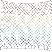 Climbing Net for Boys and Girls Nylon Cargo Net Play Netting for Treehouse Garden Sturdy Fade-Resistant