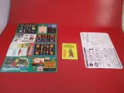 Legend of Zelda Nintendo Famicom History Book Promo Sticker Sheet + Topps Card