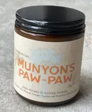 Carter Studio Munyon's Paw-Paw 8oz Soy Wax CANDLE Hand Poured Jupiter Florida