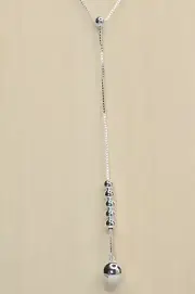 New Authentic Pandora String of Beads Drop Necklace 397750-70 W Hinged Box