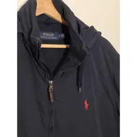 在飛比找蝦皮購物優惠-Polo Ralph Lauren 馬球 深藍色 連帽外套 