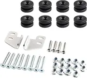 Tail Bag Mounting Bracket Kit - Portable Rear Carrier Bracket Set, Sturdy Side Case Attachment Kit | Wear-Resistant Travel Storage Rack Mount, Motorcycle Accessories for Home, Travel