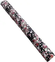 Dickly 1 Roll Wrapping Paper Gift Wrapping Supplies Men Women Gift Packing Paper for Engagement New Year Holiday Valentine's Day, Black