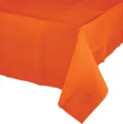 Sunkissed Orange Tablecover - Tissue & Plastic Back