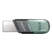 SanDisk iXpand Flash Drive Flip USB 3.1 Lightning USB 128 GB For iPhone, iPad and PC SDIX90N-128G