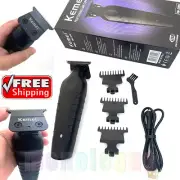 Electric Detailer Hair Trimmer Kemei 2299 Cordless 0mm Zero Gapped Carving