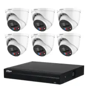Dahua 6x8MP TIOC Advanced 2.0 SMD4.0 DH-IPC-HDW3849H-AS-PV-ANZ-S2+8CH AI NVR+3TB
