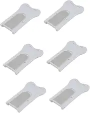 Toyvian 6Pcs Childproof Sliding Door Safety Lock Adhesive Cabinet Locks for Proofing Homes Easy Install for Cabinets Windows Cupboards