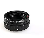 Macro Adapter for Using Olympus OM Mount Lens on Sony E Mount Mirrorless Camera(OM-S/E M/with Helicoid)
