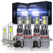 For Toyota Corolla 2001-2004 -6x 6000K White LED Headlight + Fog Light Bulbs Kit (for: Toyota)