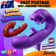 Flapping Vibrator Clit Stimulator Dildo Vibrating Rabbit Women G-Spot Sex Toy