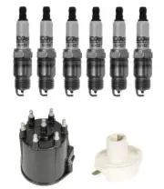 Distributor Rotor Cap & Spark Plugs Kit ACDelco For Caprice S15 Jimmy Parisienne