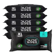 - Flushable Wipes - 6 Pack, 288 Wipes - Mint Chill Extra-Large Adult Wet Wipes -