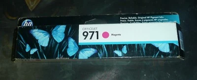New Genuine HP OfficeJet 971 Magenta Ink CN623AM July 2015 SEALED