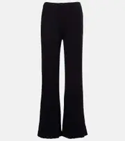 [Velvet] Velvet Alemi pointelle straight pants AU 16 black