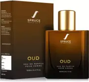 Spruce Shave Club Long Lasting Musky Oud DAILY USE Perfume For Men, (100ml).