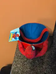 Vintage Large Plush Spider-Man Halloween/Easter Candy Bucket 2006 New