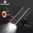 ROCKBROS Bicycle Light Set Front&Rear Light Rechargeable Bike Lights Waterproof