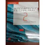 NEW INTERACTIONS 2(LISTENING AND SPEAKING)（ASIA EDITION）